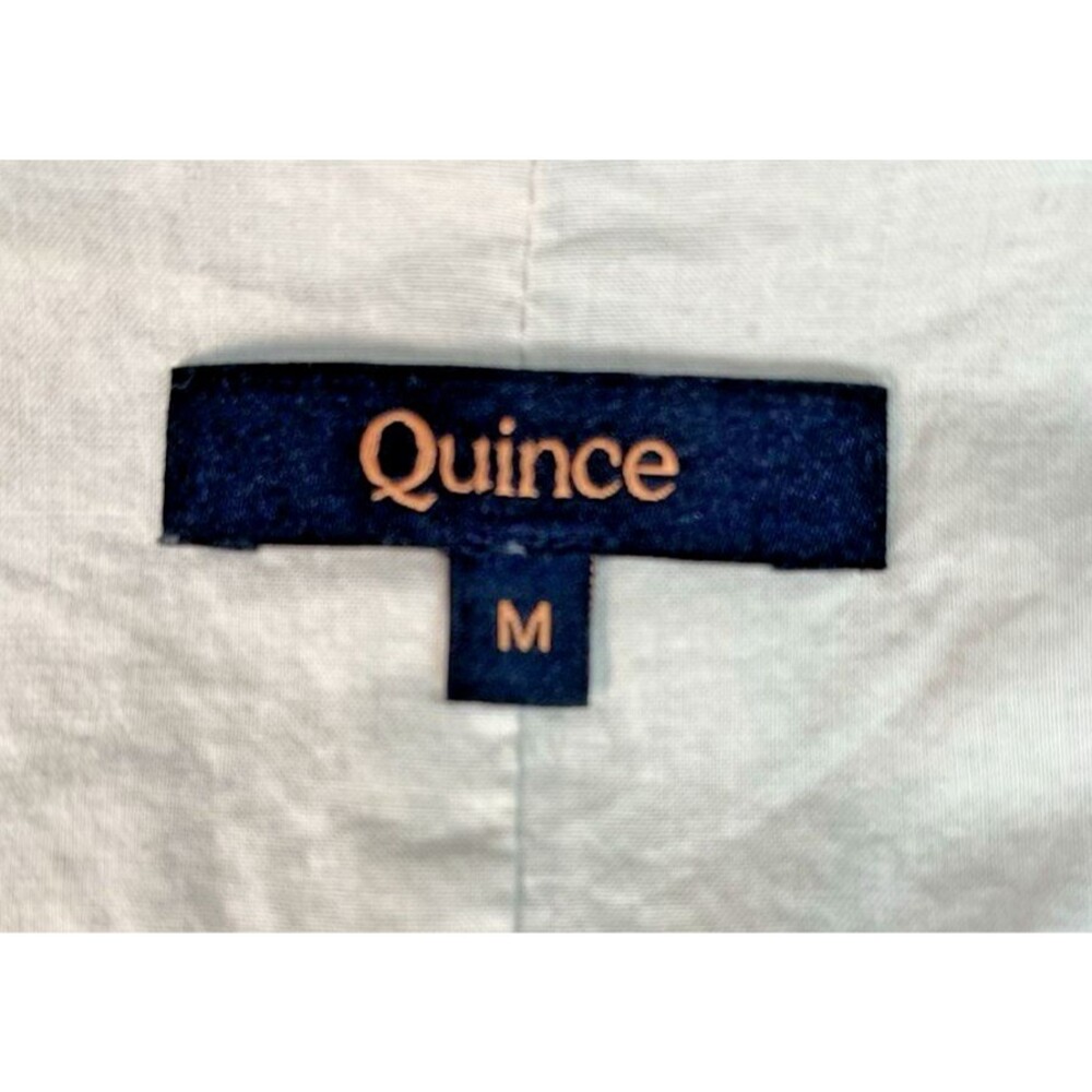 Quince womens NEW! 100% Euro linen 3 button lined luxury vest sz Med travel - Picture 7 of 8